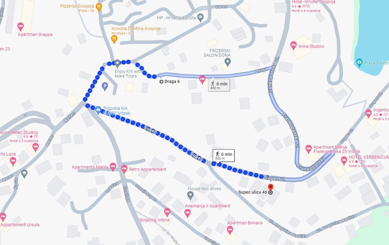Greta Apartment Vrbnik Ngoại thất bức ảnh